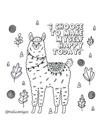 Mantra of the Week ⋆ Free Coloring Page