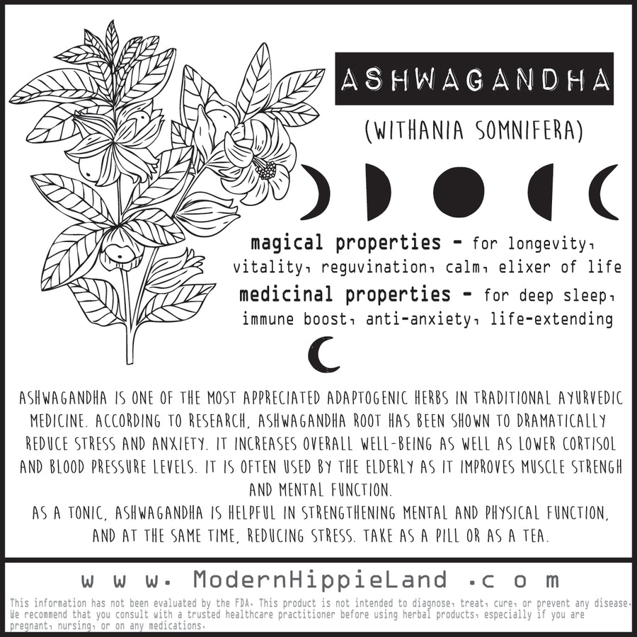 Organic Ashwagandha Tincture ✦ WHOLESALE